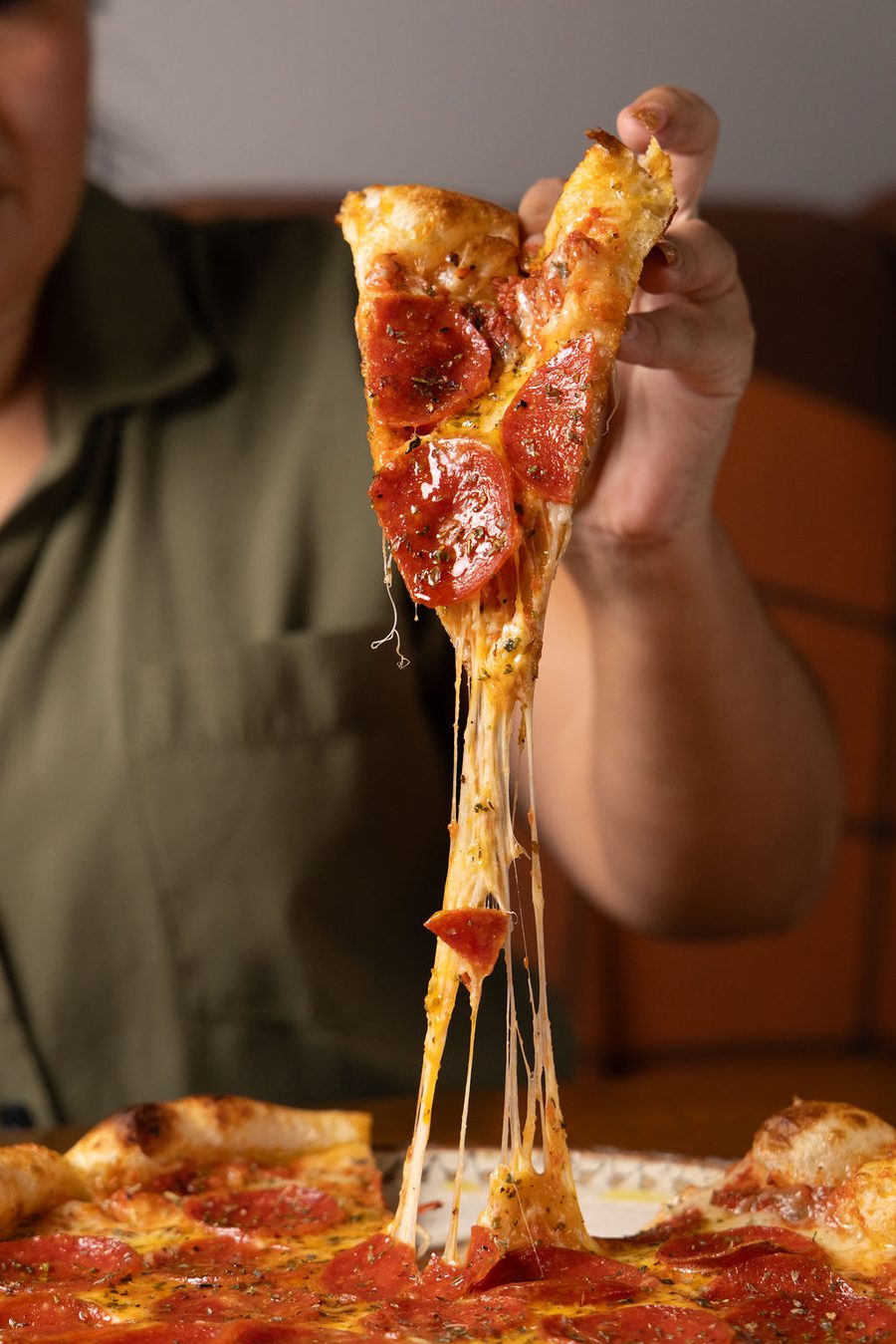 Pizza de pepperoni